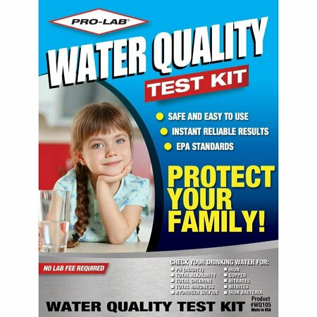 PRO LAB Instant Results Water Quality Test Kit WQ105